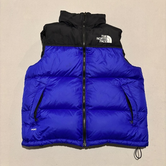 The North Face Other - The North Face Nuptse 700 Vest Men's Medium Blue Goose Down Puffer Full Zip